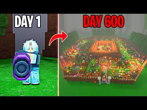 600 Days to Build a Best Base in 99 Nights in The Forest