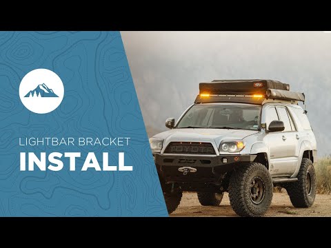Installing a Lightbar to a Sherpa Equipment Co. Roof Rack