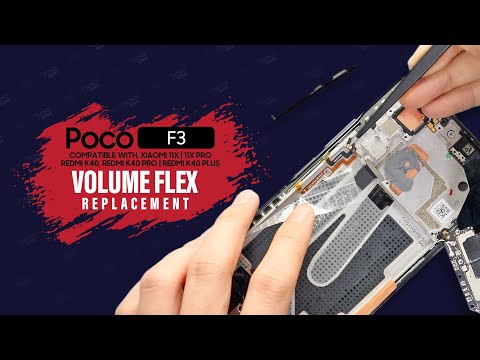 Poco F3 | Xiaomi Mi 11X Volume Button Flex Replacement | Redmi K40