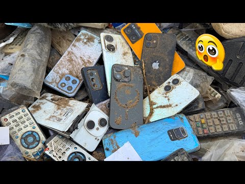 😲Great Surprise 🤑 It iPhone 15 Pro _iPhone 12_11_Galaxy Z Fold4 & More..| Restore iPhone 12 Cracked