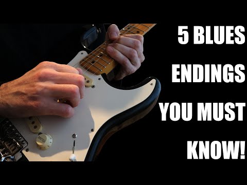 TUTORIAL#8 - 5 Blues endings you must know! (with TABs)