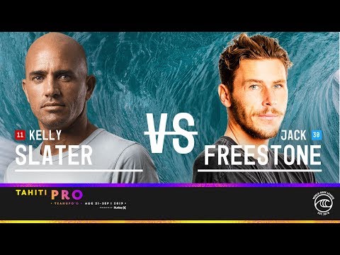 Jack Freestone Knocks Out Kelly Slater in Round of 32 at Tahiti Pro