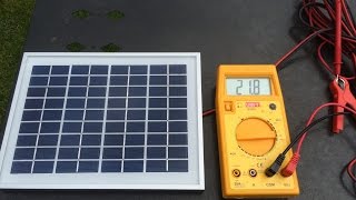 Solar Panel 10W battery charger