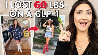 HOW I LOST 60+ LBS IN 1 YEAR ON A GLP-1 👏🏻 Tips, Pricing, Results & more!