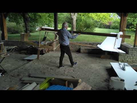 Part 103 electric aircraft with folding wings (project)