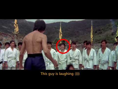 Bruce Lee Enter the Dragon Funny Mistake