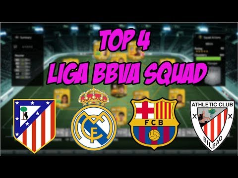 FIFA 14 - LIGA BBVA TOP 4 - SQUAD BUILDER