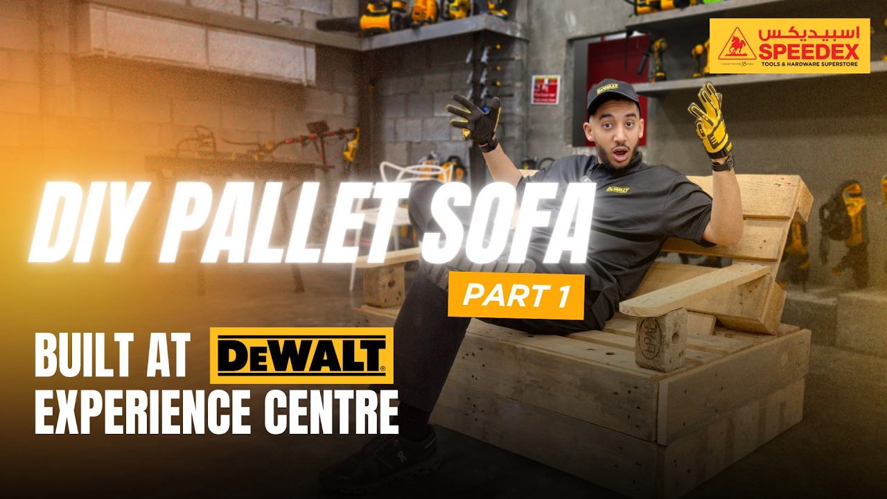 DIY Pallet Sofa Build