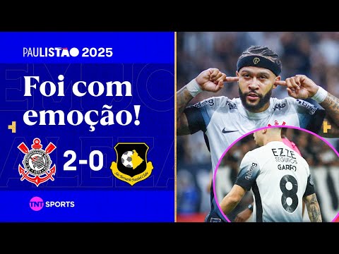 GARRO RETORNA, DEPAY CRAVA E TIMÃO BRILHA NO FIM DO JOGO! CORINTHIANS 2X0 SÃO BERNARDO