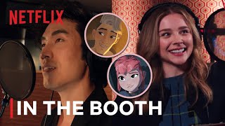 Chloë Grace Moretz, Eugene Lee Yang, and Riz Ahmed Doing the Voices for Nimona | Netflix
