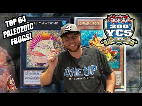 Yu-Gi-Oh! 200th YCS Top 64: Paleozoic Frog Deck Profile! Ft.Jordan Nichols (September 2018 Banlist)