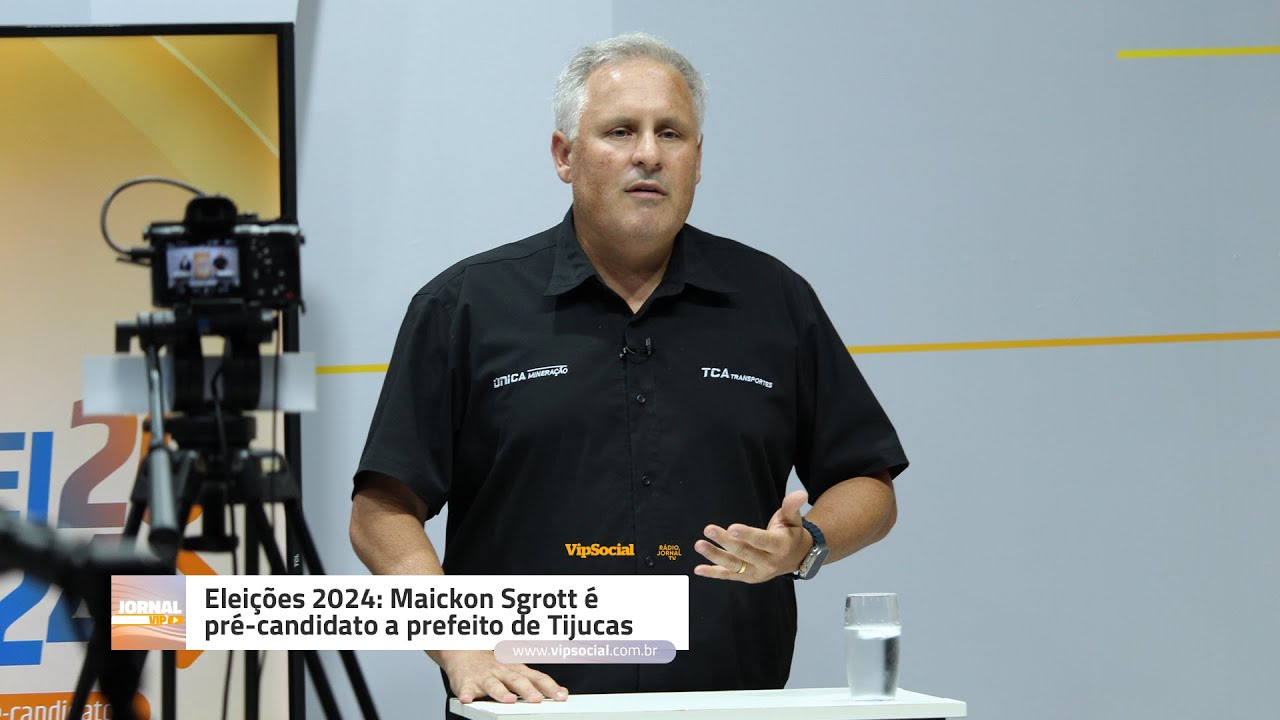 Bastidores; Maickon Sgrott é pré-candidato a prefeito de Tijucas entrevistado da noite