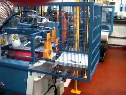 Dwie walcarki (zwijarki) 2 walcowe MG SRL ITALY z robotem - zdjęcie