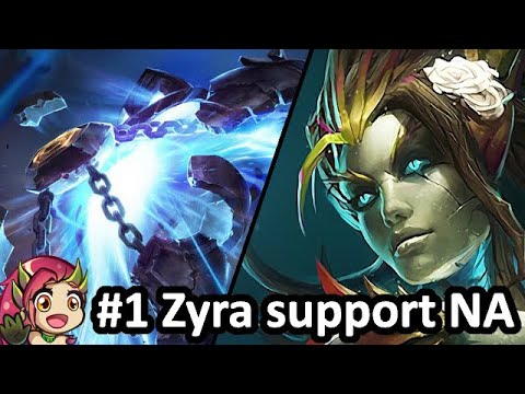 Tank Zyra counters Xerath support (vs. Aphelios Xerath)