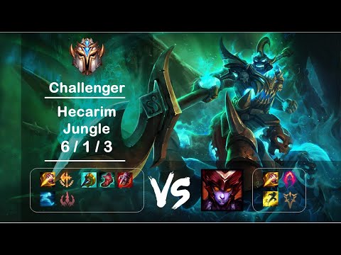 KR Challenger Replays Jungle Hecarim vs Shyvana Ep.2125