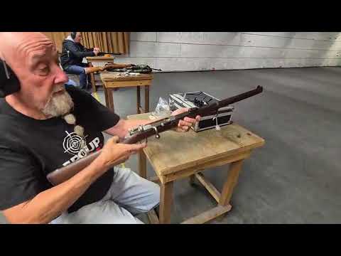 Mauser M71 carabine shooting