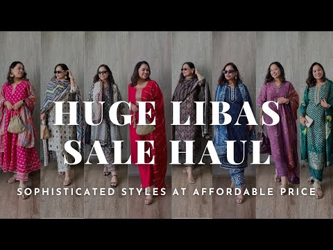 HUGE LIBAS SALE HAUL | MUST HAVE KURTA SETS UNDER A BUDGET #libas