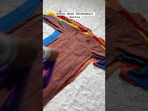 To order whatsapp us on +91 7068266573 #chikankari  #lucknowikurtis #clothing