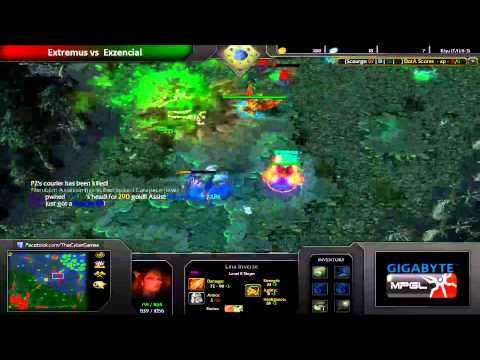 CGnetworkTV GMPGL July DotA 2013 - Extremus vs Exzencial