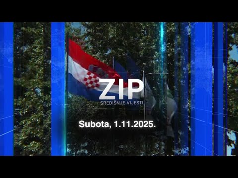 ZIP - 1.11.2025. - SREDIŠNJE VIJESTI Z1 TELEVIZIJE
