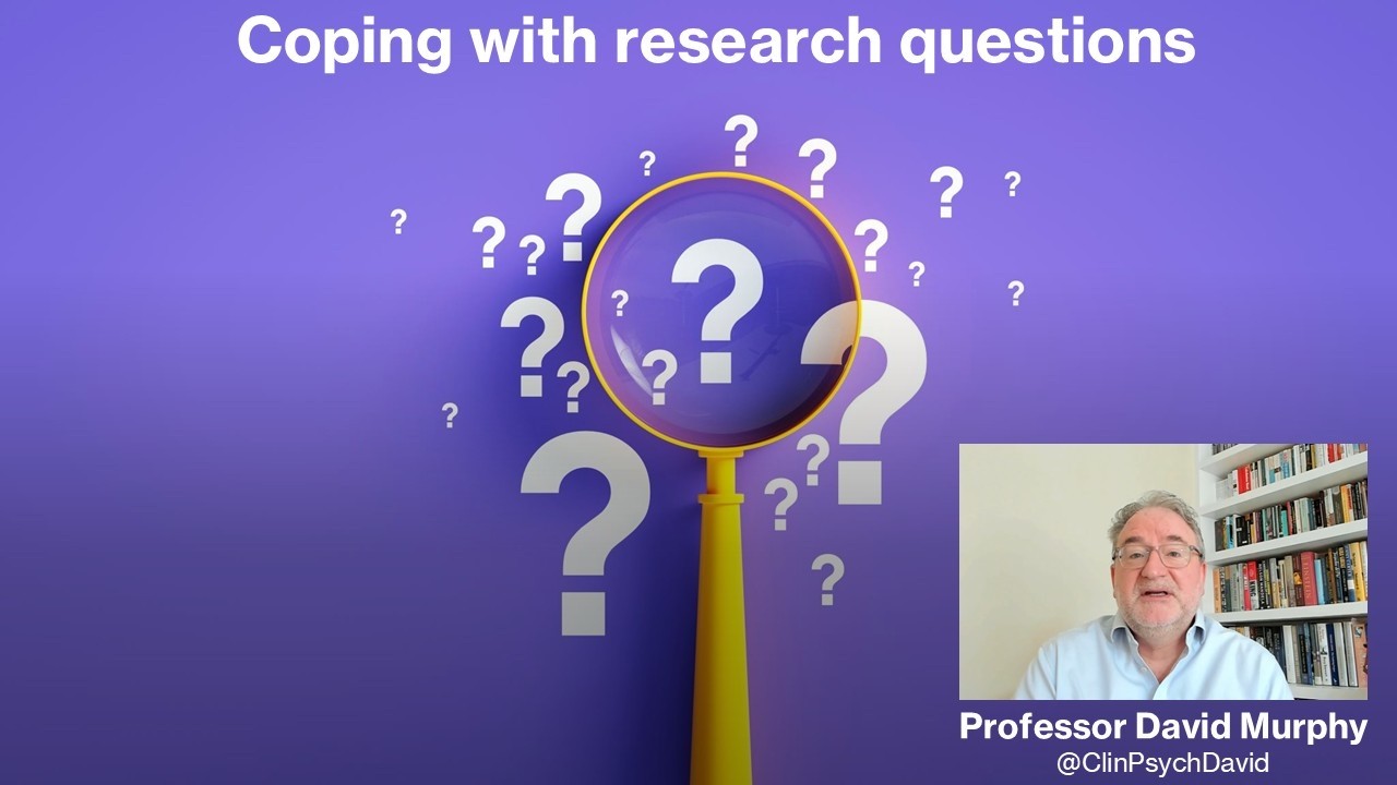 Coping successfully with research questions in interviews for clinical psychology training