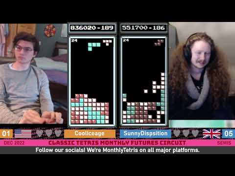 Eren, Sunny, NGC, Saint | Semis | Classic Tetris Monthly Futures