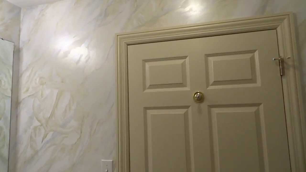 Jack & Jill Faux Marble Bathroom!