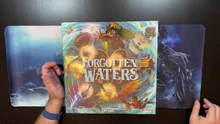 Forgotten Waters Board Game Unboxing