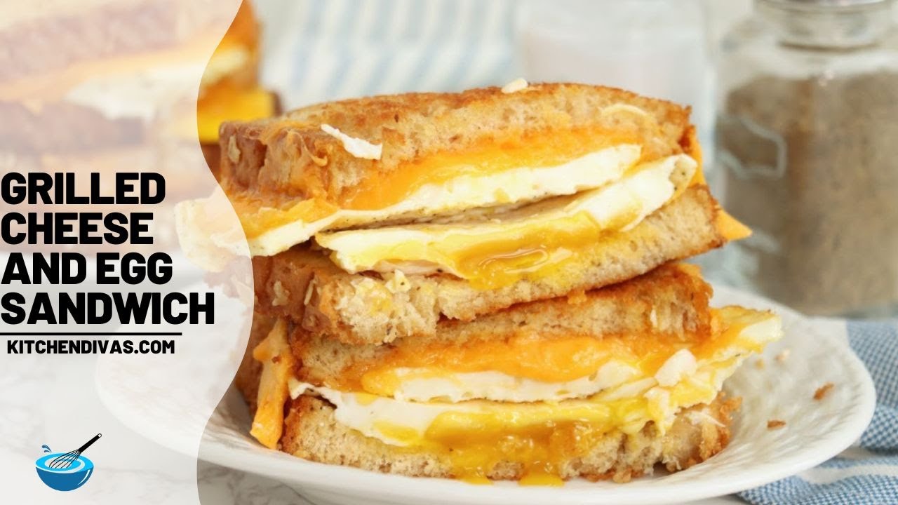 Grilled Cheese and Egg Sandwich