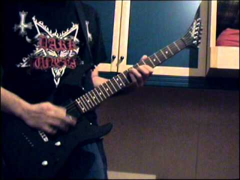 Gorgoroth 'Bergtrollets Hevn' guitar cover