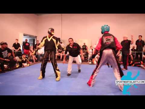 2015 Pan American Int'ls - Matthieu Williams v Ryan George - Men's Team Sparring