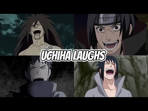 Uchiha laugh - when Uchihas go crazy 🔥 #madara #itachi #obito #sasuke