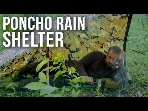 Impromptu Poncho Rain Shelter | ON Three