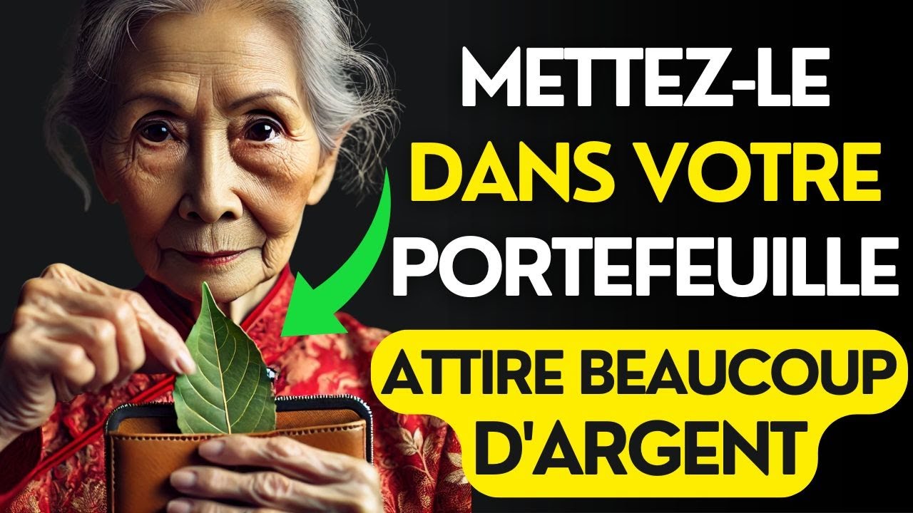 💵PLACE UNE FEUILLE DE LAURIER DANS TON PORTEFEUILLE – ça attire l’argent ! | Sagesse bouddhiste