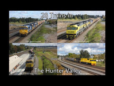 28 Trains in the Hunter Valley