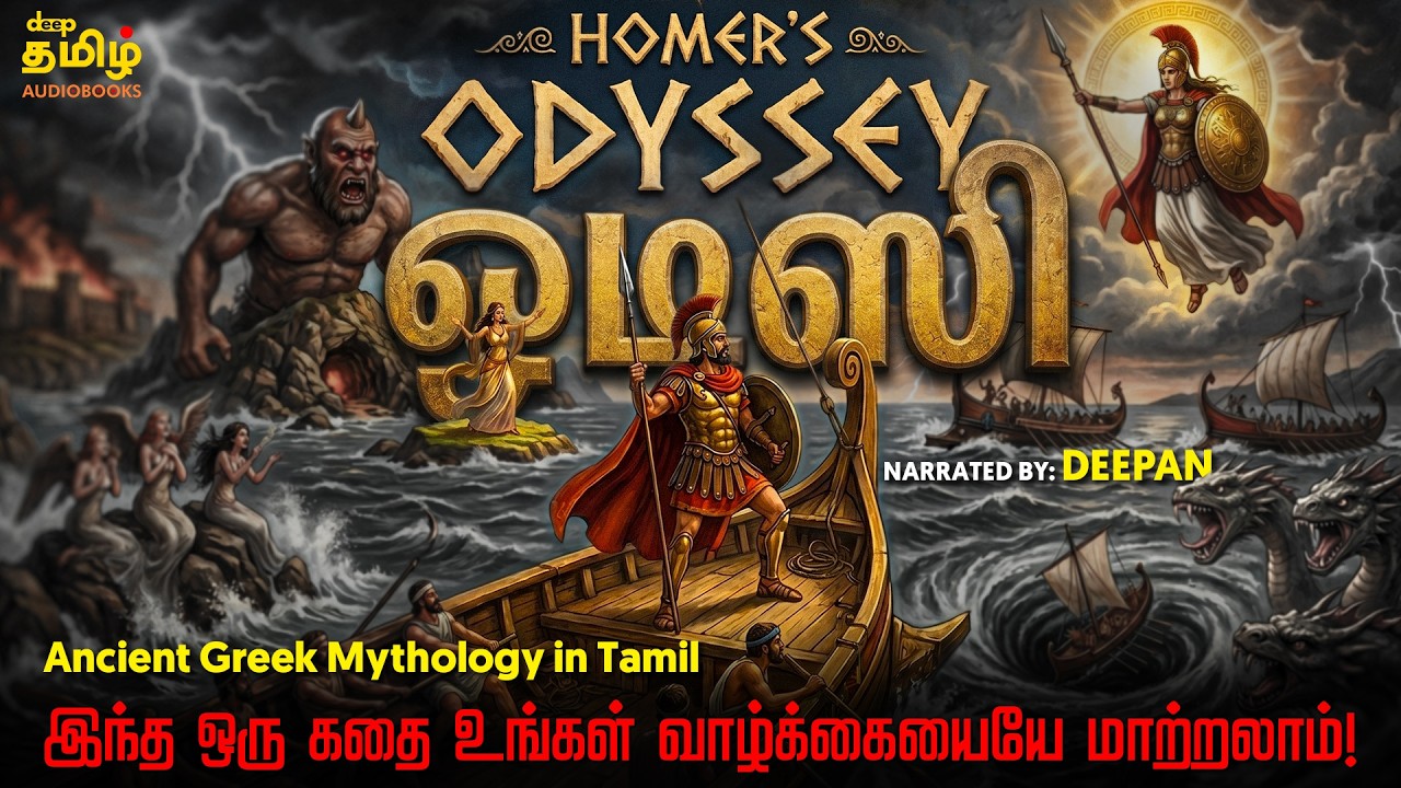 The Odyssey Story in Tamil: Full Summary & Explanation | ஒற்றைக்கண் அரக்கனிடம் சிக்கிய