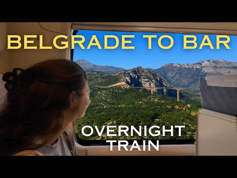 BEST TRAIN RIDE IN EASTERN EUROPE! | Belgrade Serbia to Bar Montenegro