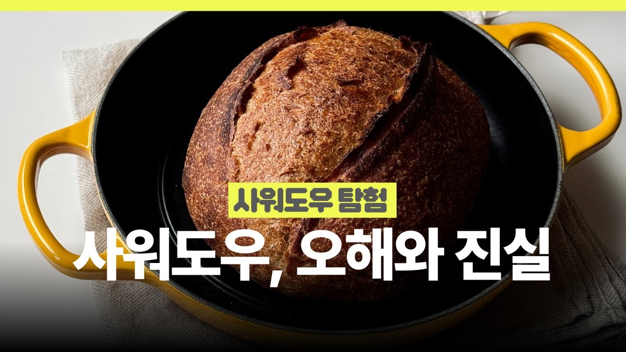 🫧사워도우는 다 건강하다? 사워도우의 오해와 진실 | 사워도우와 드라이이스트, 르방, 발효종 Sourdough Myths