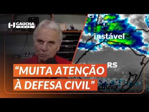 PREVISÃO do TEMPO para o RS com Cléo Kuhn | Gaúcha Hoje
