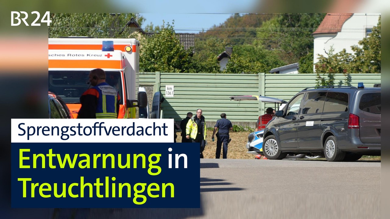Sprengstoffverdacht: Entwarnung in Treuchtlingen | BR24