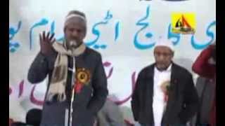 preview picture of video 'Poet Jameel Khairabadi at Mushaira, Balrampur - 2013 'Noor se jab dil...''