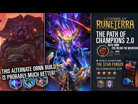 ORNN beats A.SOL AGAIN, with A BETTER BUILD| 4 Star Campaign vs Aurelion Sol | Path of Champions 2.0