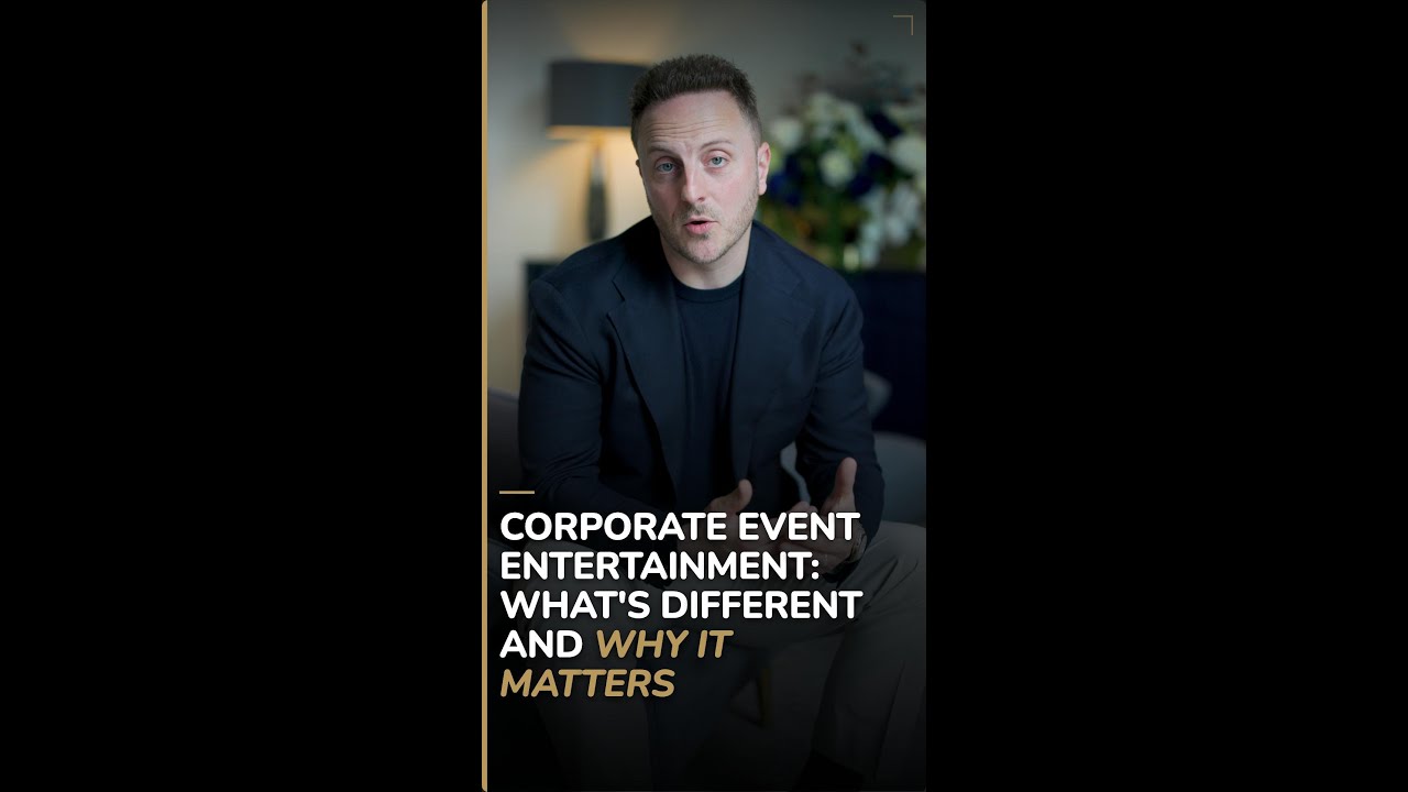 Corporate Event Entertainment: What’s Different and Why It Matters