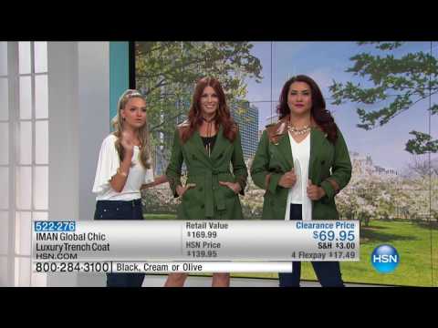 HSN | IMAN Global Chic Fashions 06.09.2017 - 11 PM