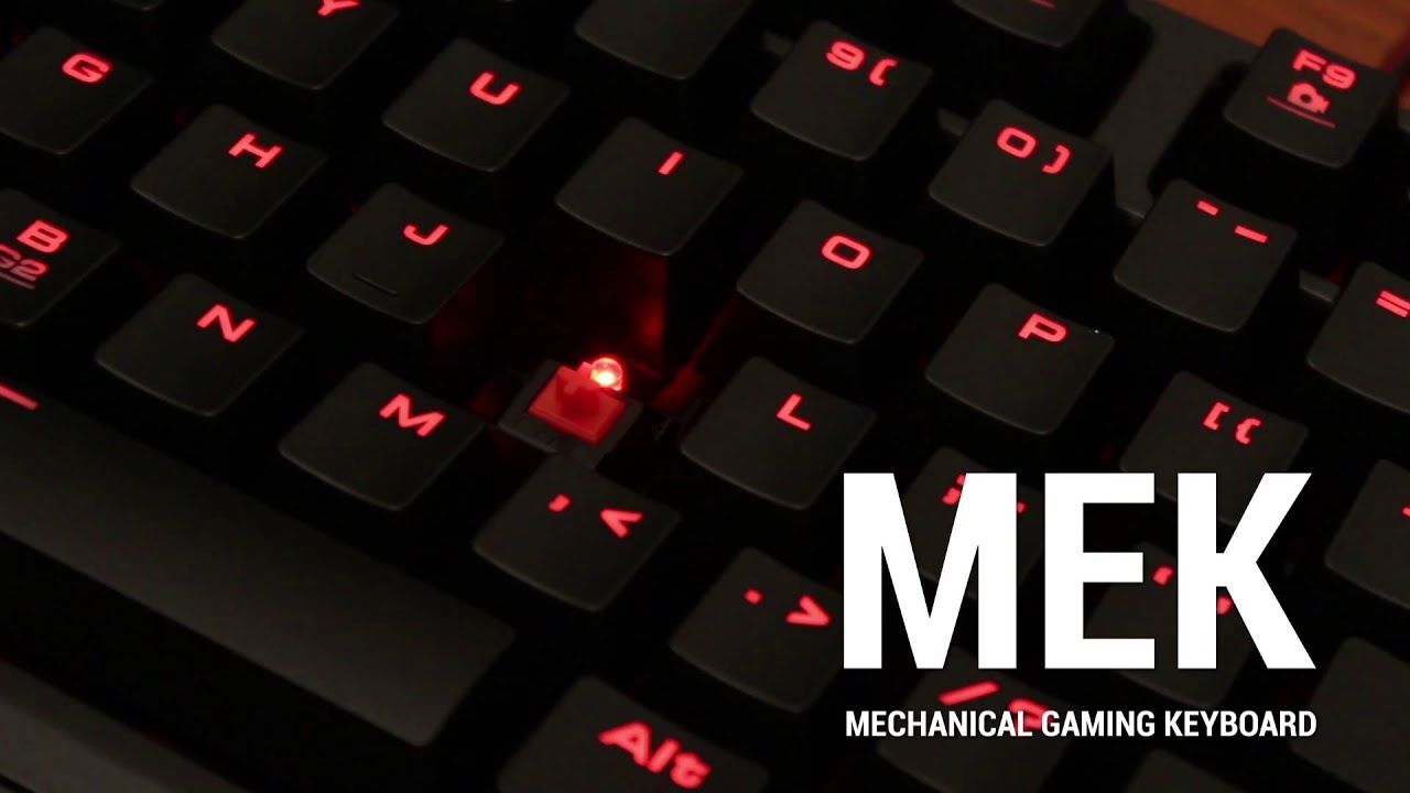 iBUYPOWER MEK Keyboard - YouTube