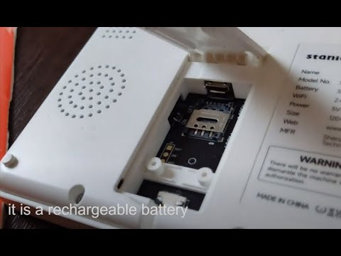 WiFi 4G Home Security  Alarm STANIOT review PART 2