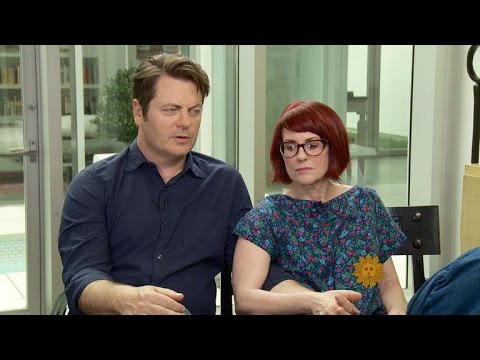 Nick Offerman & Megan Mullally's thrilling social life