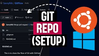Git and GitHub REPO Setup for Beginners - Crash Course on Linux