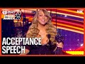 Mariah Carey Wins The Icon Award Live At The 2025 IHeartRadio Music Awards