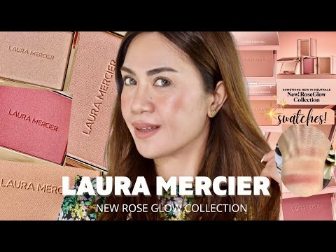 NEW LUXURY MAKEUP | LAURA MERCIER ROSE GLOW BLUSH AND HIGHLIGHTER | SHIMMER BLUSHES